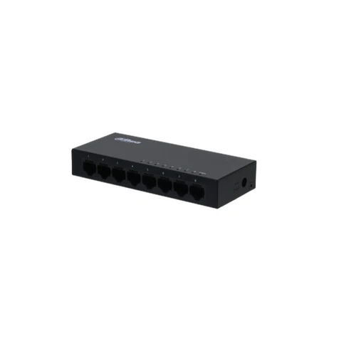 سويتش شبكات DH-PFS3008-8GT-60 من داهوا 8 منافذ جيجابت (8 منافذ PoE) غير مُدار